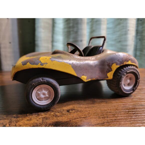 Vintage Tonka Yellow Dune Buggy - 7" - USA - Picture 1 of 9
